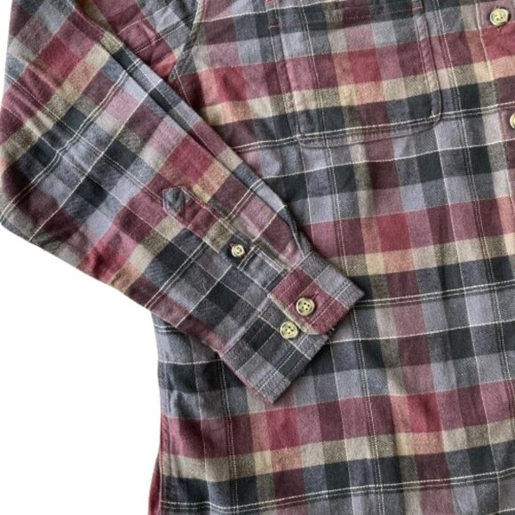 Carhartt Rugged Flex Loose Fit Midweight Flannel Plaid Shirt Women's 1X NWT - Picture 2 of 8